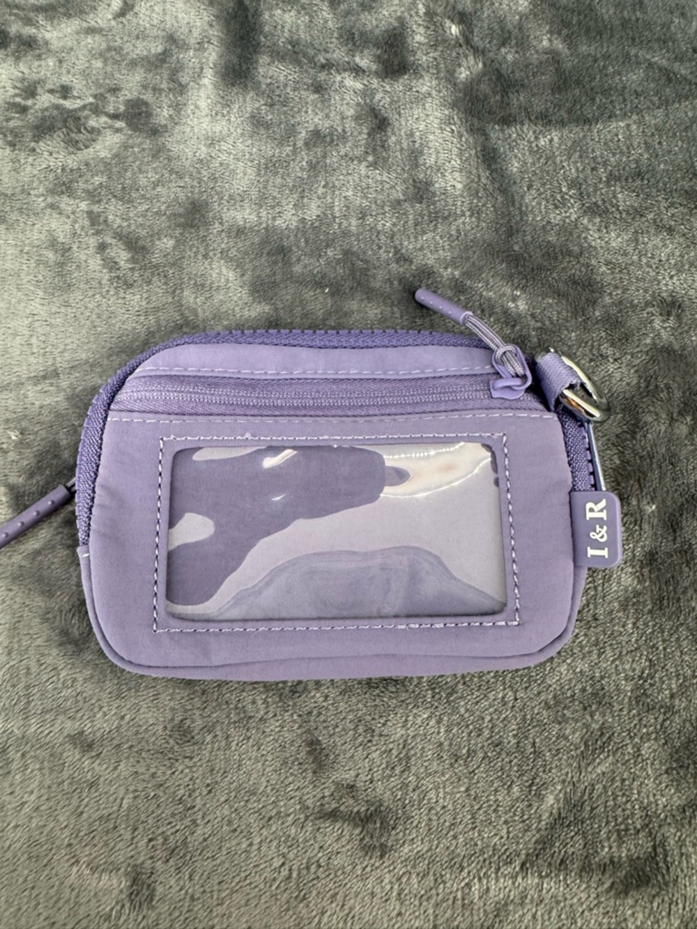 Iris & Rainbow Cloud Purple The Original Iris Wallet Nylon Zipper Wallet